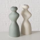 Boltze Home, Morana, świecznik ceramiczny o nieregularnym kształcie, 22 cm
