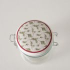 Boltze Home, słoik z porcelanową pokrywką, Charlene, 450 ml