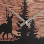 Boltze Home, zegar ścienny z zimowym motywem, Ludwig, średnica 45 cm