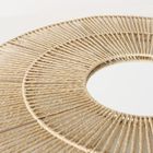 Boltze, Maral, dekoracyjne lustro w plecionej ramie, 75 cm