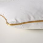 Boltze, poduszka dekoracyjna z metaliczną lamówką, Dilara, 45-45 cm