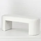 Boltze, Solin, ławka w pluszowym obiciu, 42 cm