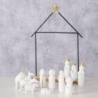 Boltze Xmas, Natos, minimalistyczna szopka bożonarodzeniowa, 11 figurek