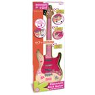 Bontempi, elektroniczna gitara rockowa z mikrofonem, girl