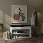 Boximo, Leva, szafka na buty z siedziskiem, 60-30-47 cm