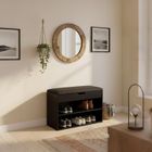 Boximo, Leva, szafka na buty z siedziskiem, 60-30-47 cm