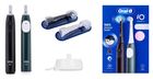 Braun, Oral-B, iO2 Duo, szczoteczka elektryczna, magnetyczna, Night Black & Forest Green, 2 szt.