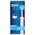 Braun, Oral-B, szczoteczka elektryczna, Pro 2 2000 SENSIUltra Thin, biała