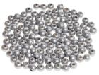 Brewis, koraliki drewniane, srebrne, 8 mm, 120 szt.