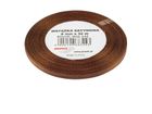 Brewis, wstążka satynowa, brązowa, 6mmx32m