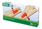 Brio World, Kolejowe zwrotnice mechaniczne, zabawka drewniana