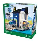 Brio World, Komisariat policji, zabawka drewniana, zestaw z figurkami