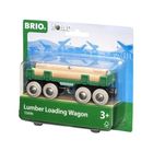Brio World, Wagon z drewnem, zabawka drewniana