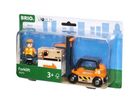 Brio World, Wózek widłowy, zabawka drewniana