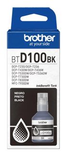Brother, tusz do drukarki, czarny, BTD100BK=BT-D100BK