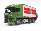 Bruder, Scania R, Kontener z wózkiem widłowym i paletami