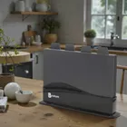 Brunbeste, zestaw 4 desek kuchennych w stojaku