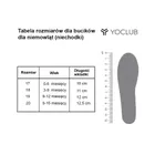 Buciki niechodki dziewczęce, denim, Yoclub