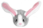 Bunnies, króliczek magnetyczny, szary-biały