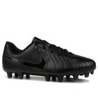 Buty piłkarskie dziecięce, lanki, czarne, Nike Jr Legend 10 Club FG/MG