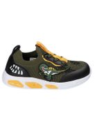 Buty sportowe chłopięce, zielone, American Club