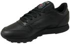 Buty sportowe damskie, czarne, Reebok Classic Leather