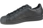 Buty sportowe dziecięce, czarne, Adidas Superstar J
