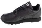 Buty sportowe dziecięce, czarne, Reebok Classic Leather Jr