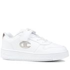 Buty sportowe dziewczęce, białe, Champion Rebound Platform Glitter