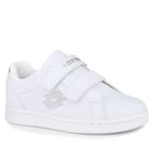 Buty sportowe dziewczęce, białe, Lotto Burgas