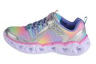 Buty sportowe dziewczęce, mix, świecące, Skechers Heart Lights-Rainbow Lux