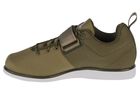 Buty treningowe męskie, zielone, Adidas Powerlift 4