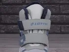 Buty zimowe chłopięce, ocieplane, szare, Lotto Hoonah Tex K