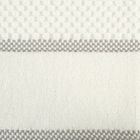 Caleb, ręcznik z ozdobną bordiurą w krateczkę, 70-140 cm