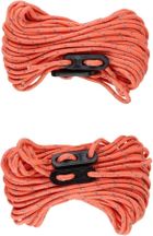 Camp Active, linka turystyczna, naciąg do namiotów, 10m, pomarańczowa, 2 szt.