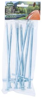 Camp Active, śledzie do namiotu, metalowe, 18 cm, 8 szt.