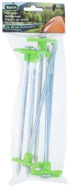 Camp Active, śledzie do namiotu, metalowo-plastikowe, 19 cm, 6 szt.