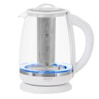 Camry, czajnik szklany z zaparzaczem oraz regulacją temperatury, 2l, 60–100°C