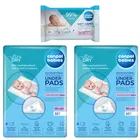 Canpol babies, zestaw: podkłady higieniczne, 90-60 cm, 2-10 szt. + chusteczki nawilżane, 60 szt.