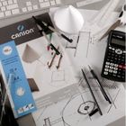 Canson, blok techniczny A4, biały, 190g, 10 kartek