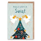 Cardie, kartka, Boże Narodzenie, magicznych świąt