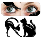 Cat Eye Card, wielofunkcyjny szablon do malowania oczu, 2 szt.