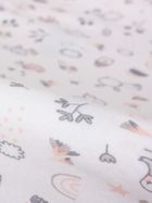 Ceba Baby, Bird World, pokrowiec na przewijak, light grey, 50-70/80 cm, 2 szt.