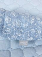 Ceba Baby, kocyk niemowlęcy z poduszką, jasnobłękitny, 75-100 cm