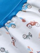 Ceba Baby, Retro Cars, śpiworek niemowlęcy, niebieski, 0-18 m