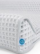 Ceba Baby, Waffle Line, pokrowiec na przewijak, Light Grey, 50-70 cm