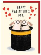 Charley Rabbit, karnet, walentynki, magiczne króliki