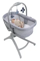 Chicco, Baby Hug Pro, łóżeczko, krzesełko do karmienia, 5w1, Earl Grey