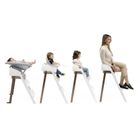 Chicco, Crescendo Up, ewolucyjne krzesełko do karmienia, Pearl Copper