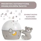 Chicco, First Dreams, Next2stars, projektor na łóżeczko z muzyką klasyczną, uspokajacz, czujnik płaczu, beżowy